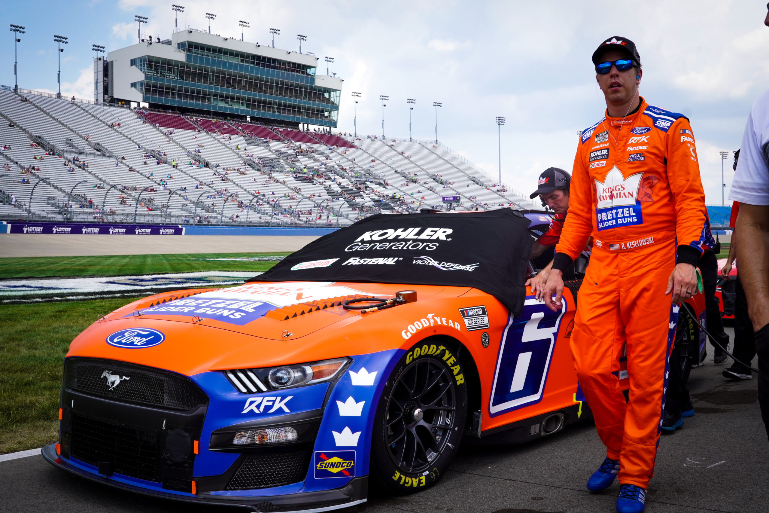 Late Race Incident Dampers Keselowski’s Finish in Nashville