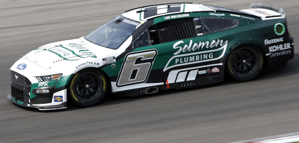 Keselowski Gains Seven Spots in Overtime for 20th-Place Finish