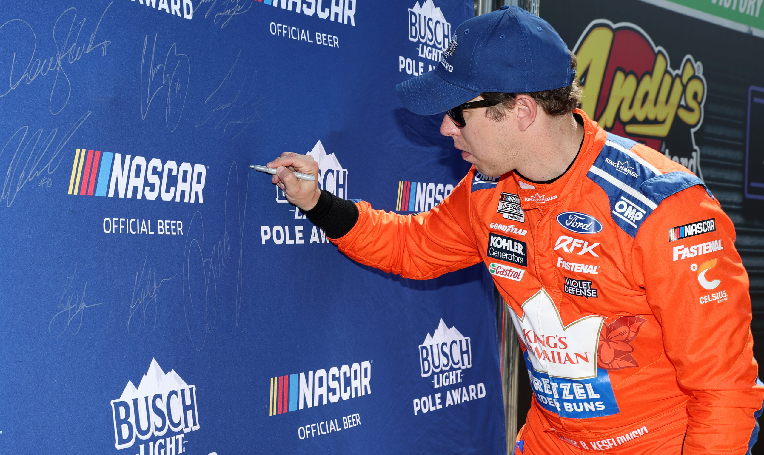 Keselowski Earns Pole at Texas