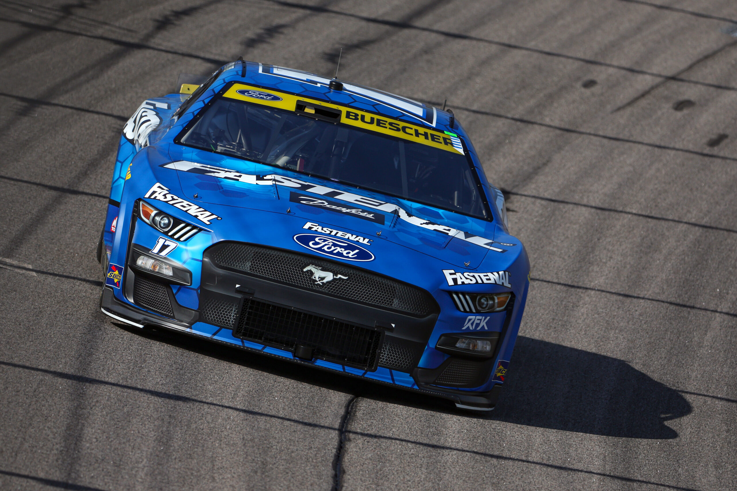 Late Tire Failure Relegates Buescher to 27th in Kansas