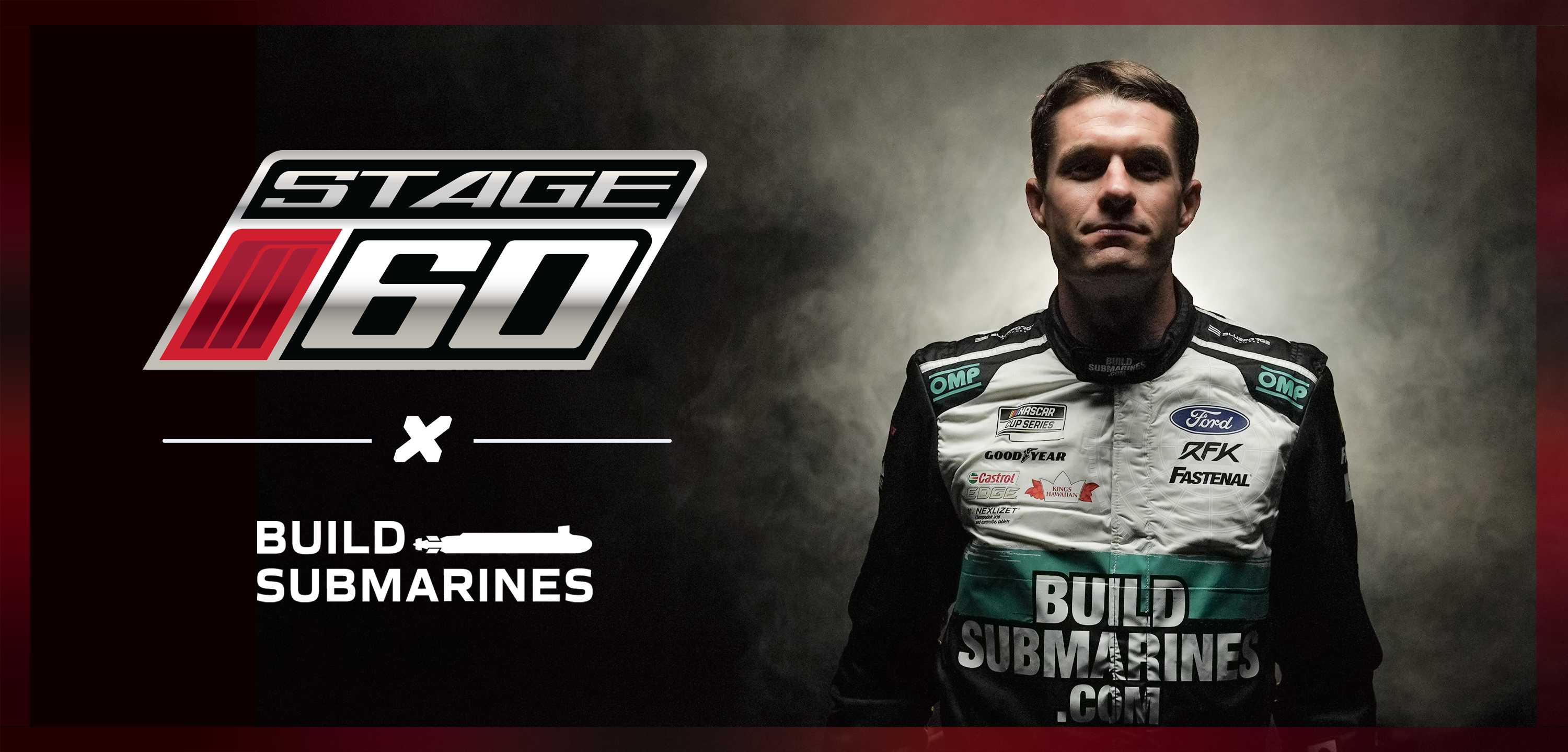 RFK Racing Announces #Stage60, BuildSubmarines.com to Partner for Team’s Third Daytona 500 Entry