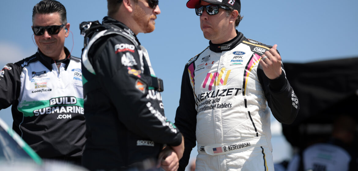 Both RFK Cars Lead Laps, Keselowski Earns Top-10 in Pocono