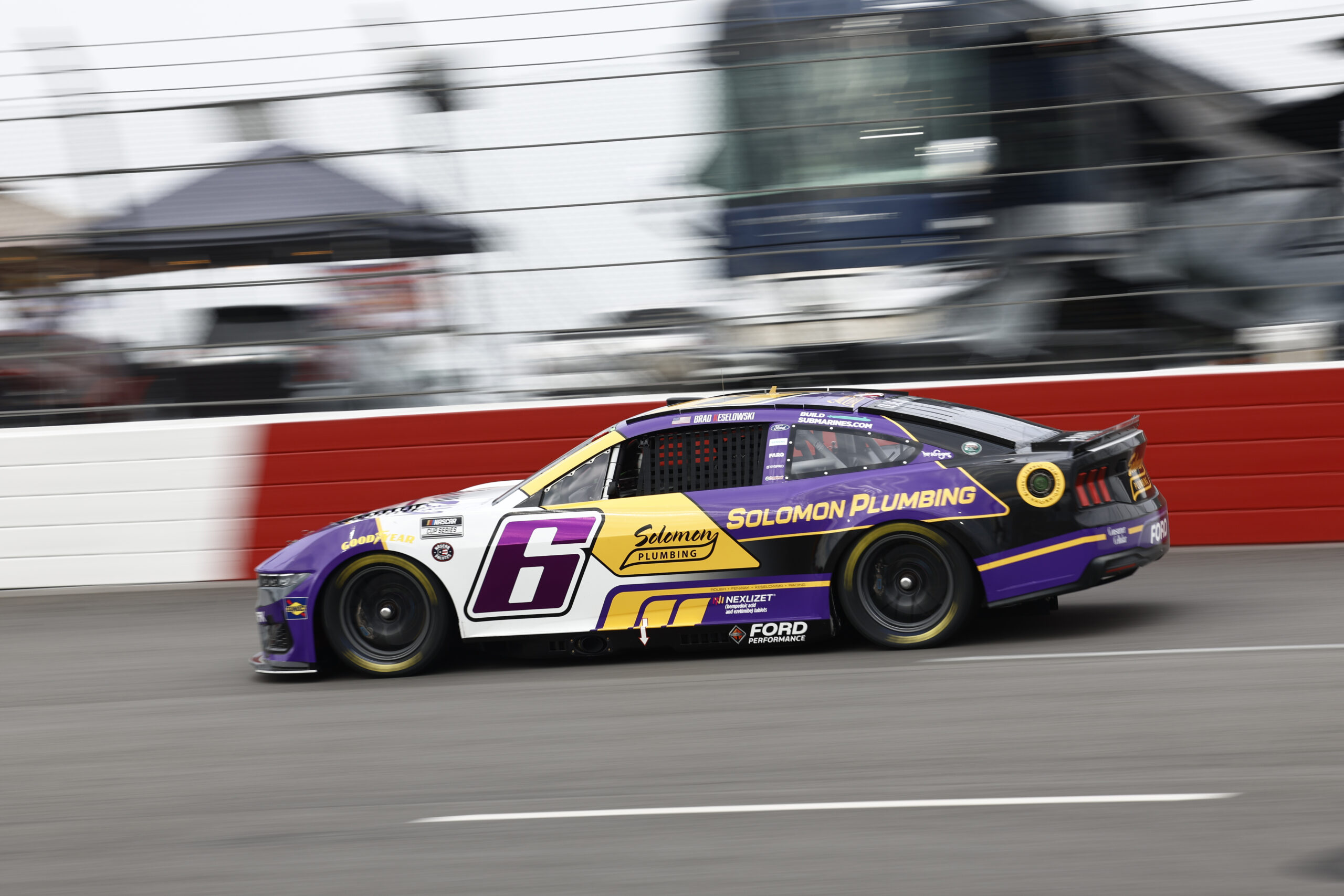 Keselowski Wins Pole and Heat Race at North Wilkesboro