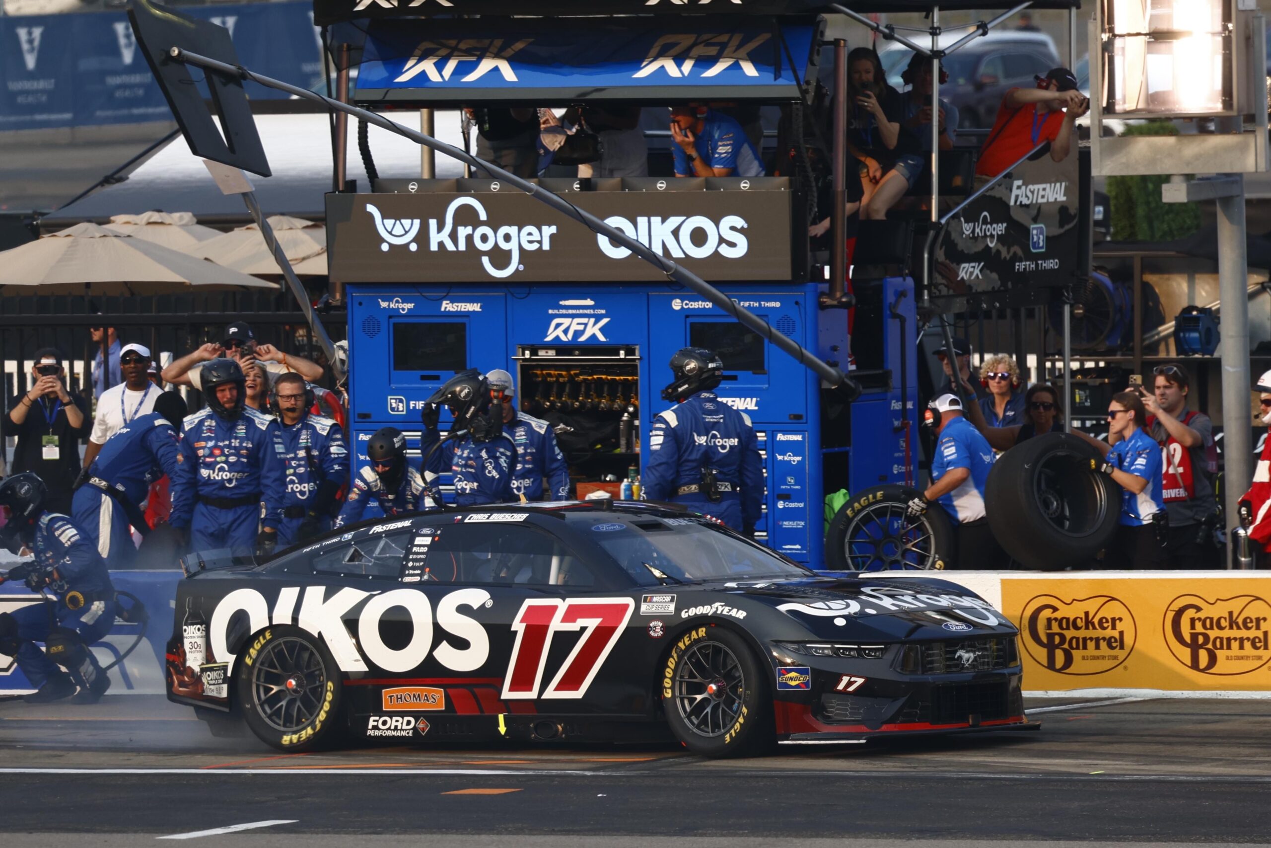RFK Racing’s Trio Led by Buescher in Music City