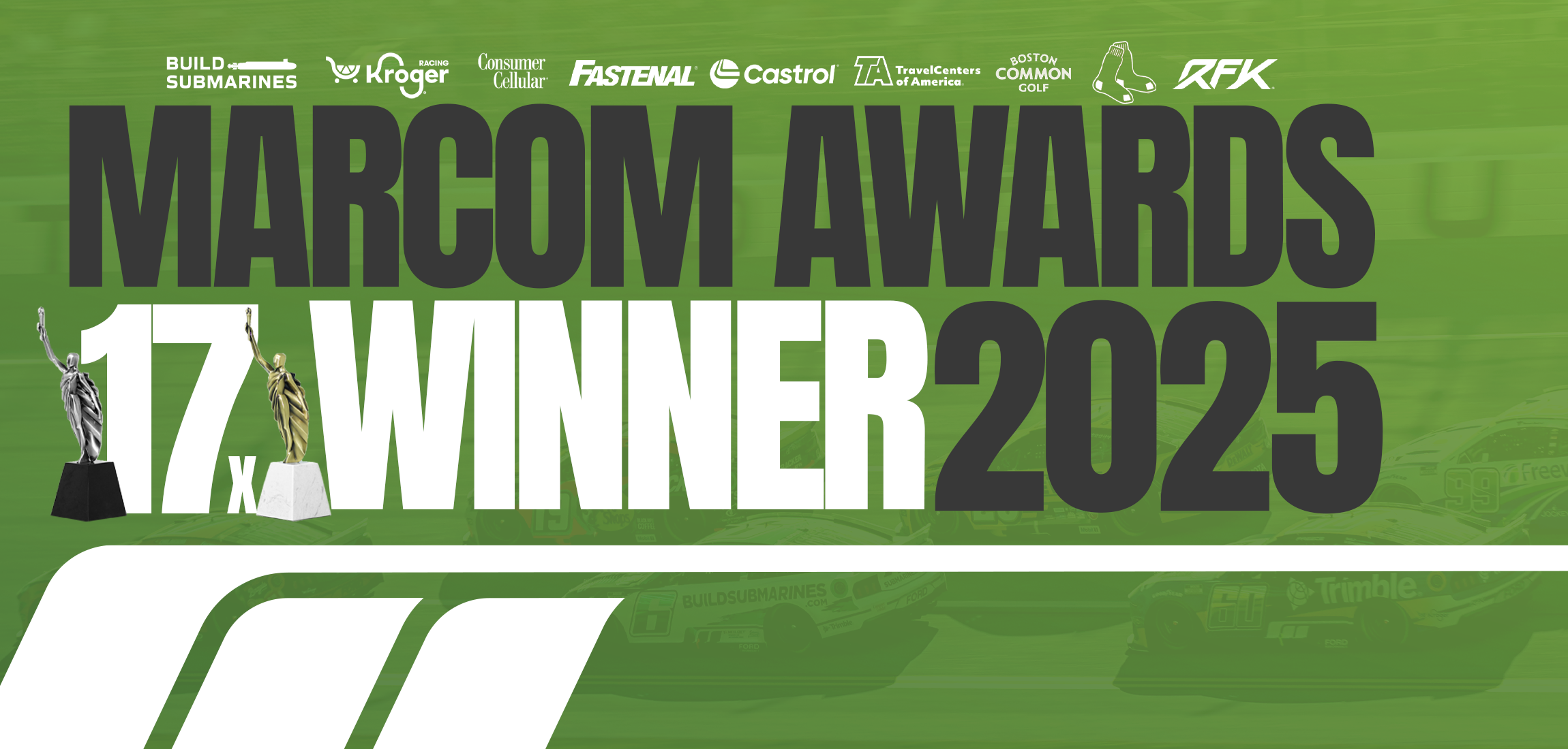 RFK Racing’s Marketing Excellence Recognized with 17 MarCom Awards, Including Eight Platinum